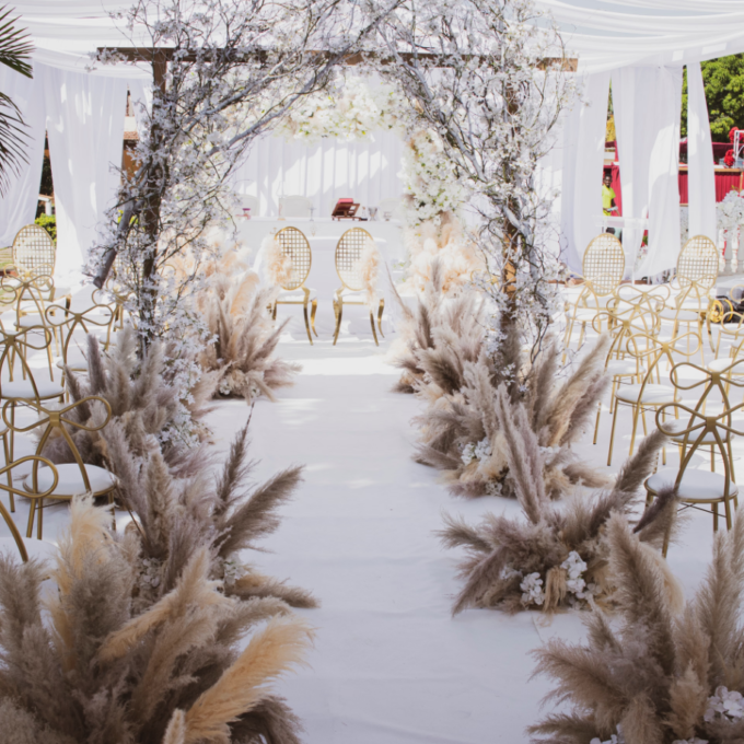 European Wedding Ceremony Full Scene Setup Package