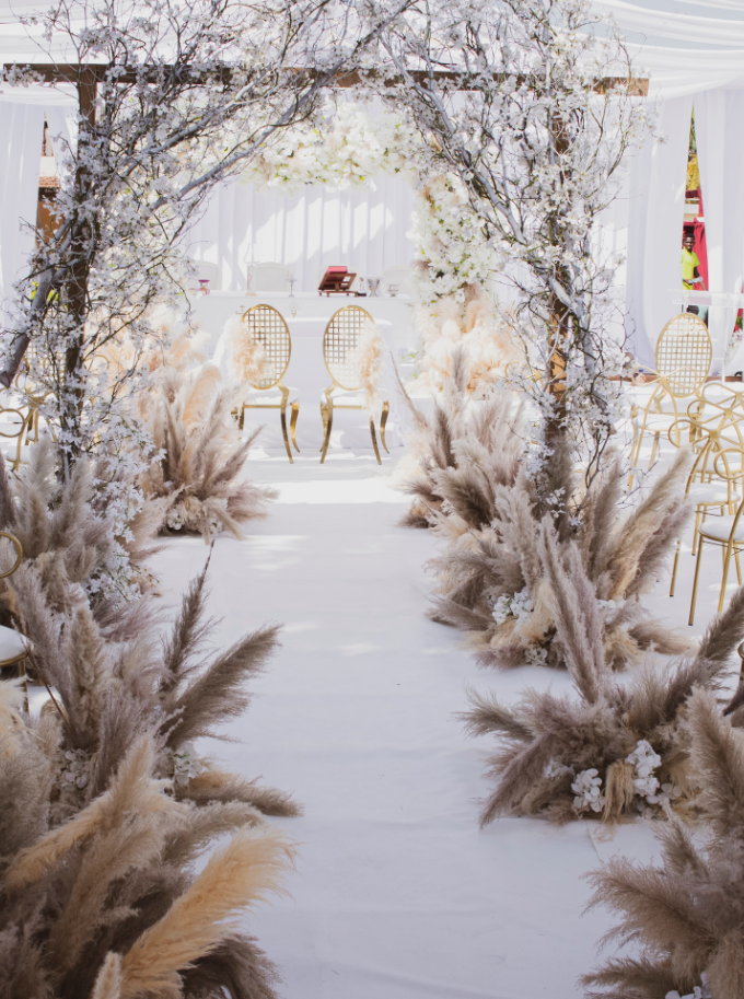 European Wedding Ceremony Full Scene Setup Package