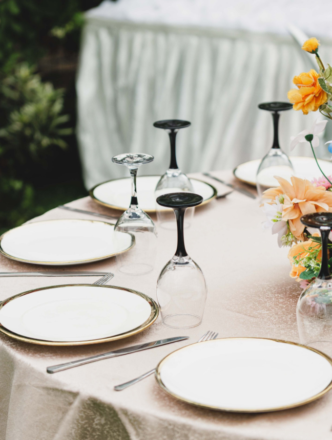 Family Gathering Garden Table Setup Package