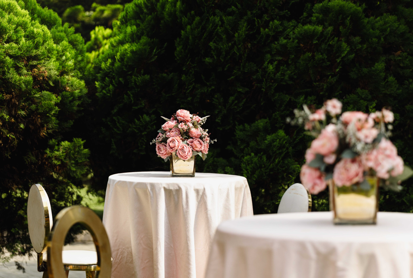 Spring Garden Party Floral Setup Package