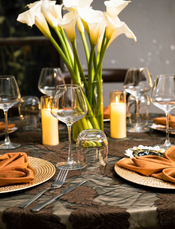 Autumn Harvest Theme Table Setup Package