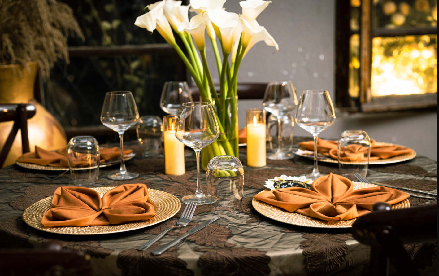 Autumn Harvest Theme Table Setup Package