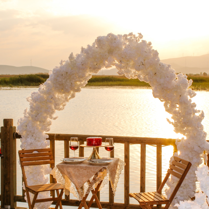 Lakeside Proposal Ceremony Setup Package