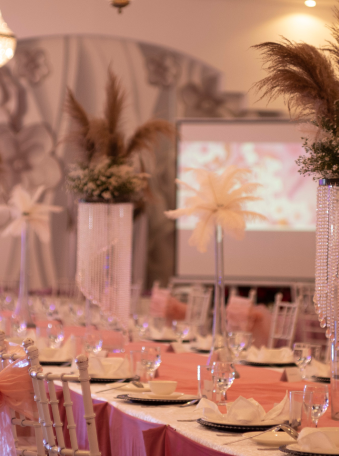 Castle Style Banquet Hall Setup Package
