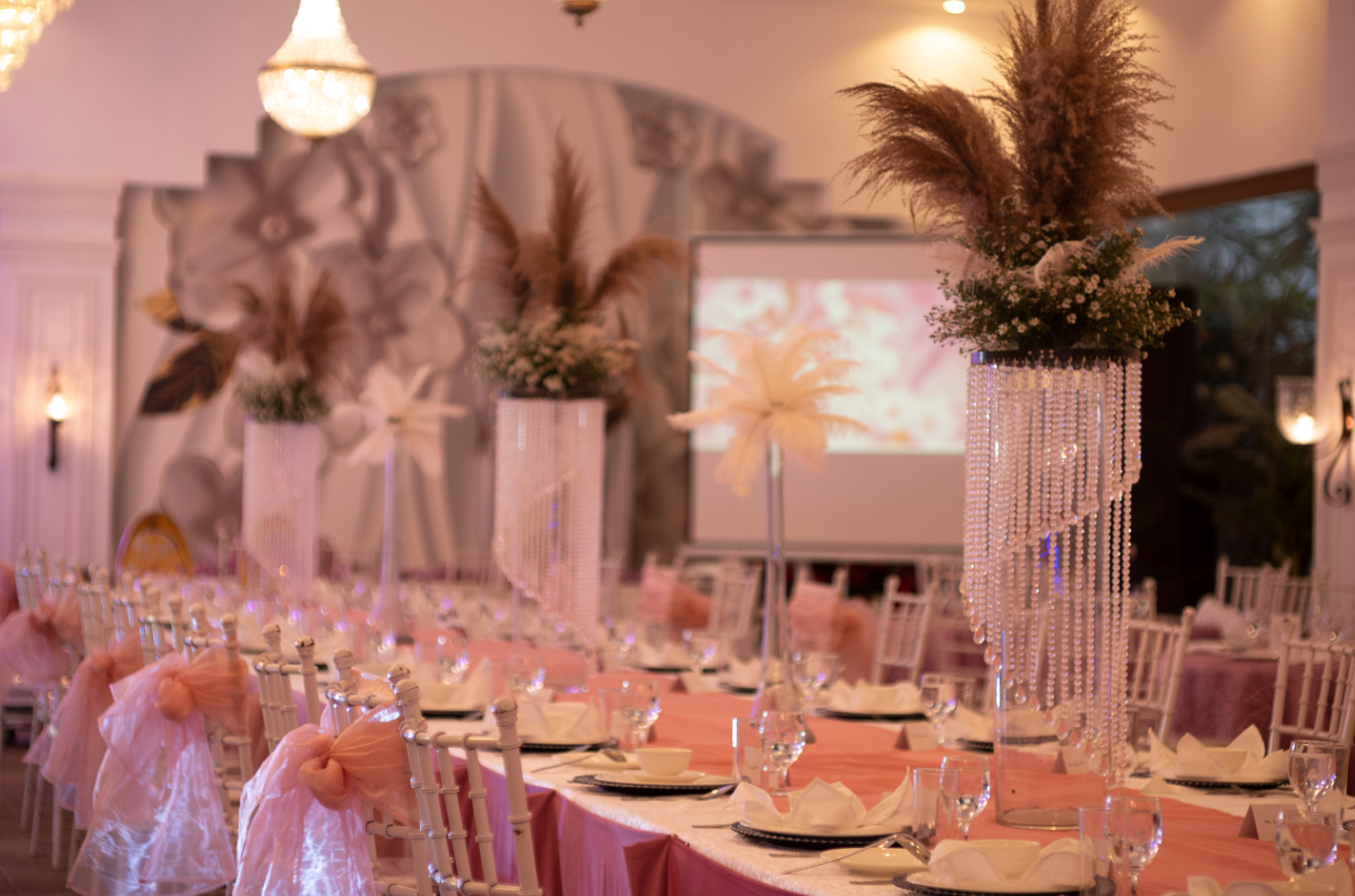 Castle Style Banquet Hall Setup Package
