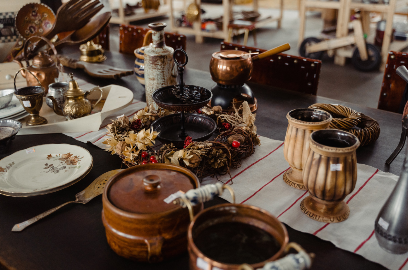 Vintage Market Stall Setup Package