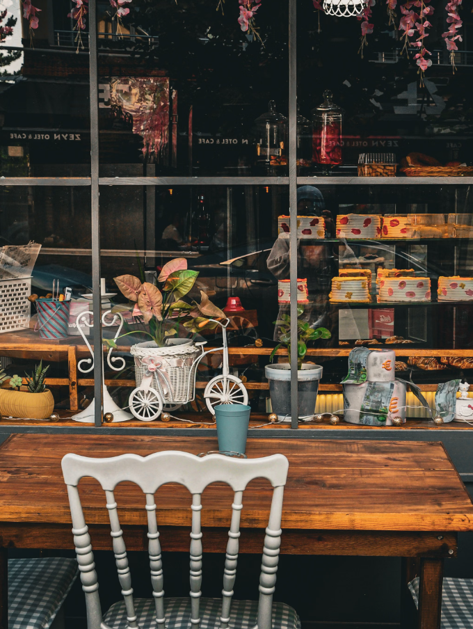 Coffee Shop Opening Window Display Setup Package