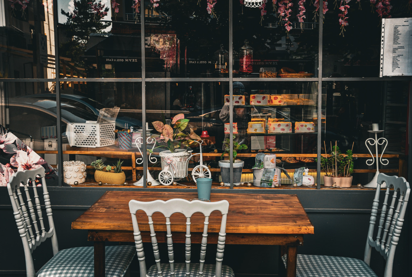 Coffee Shop Opening Window Display Setup Package