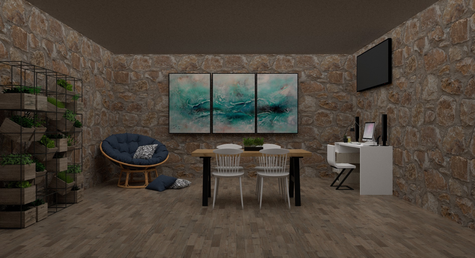 Exhibition Booth Display and Furnishing Setup Package